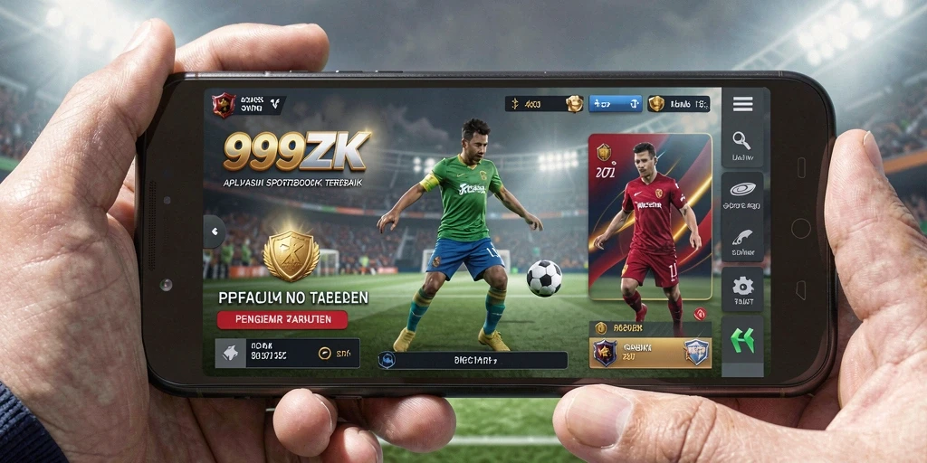 Tampilan menarik dari gameplay Sportsbook di 999ZK.