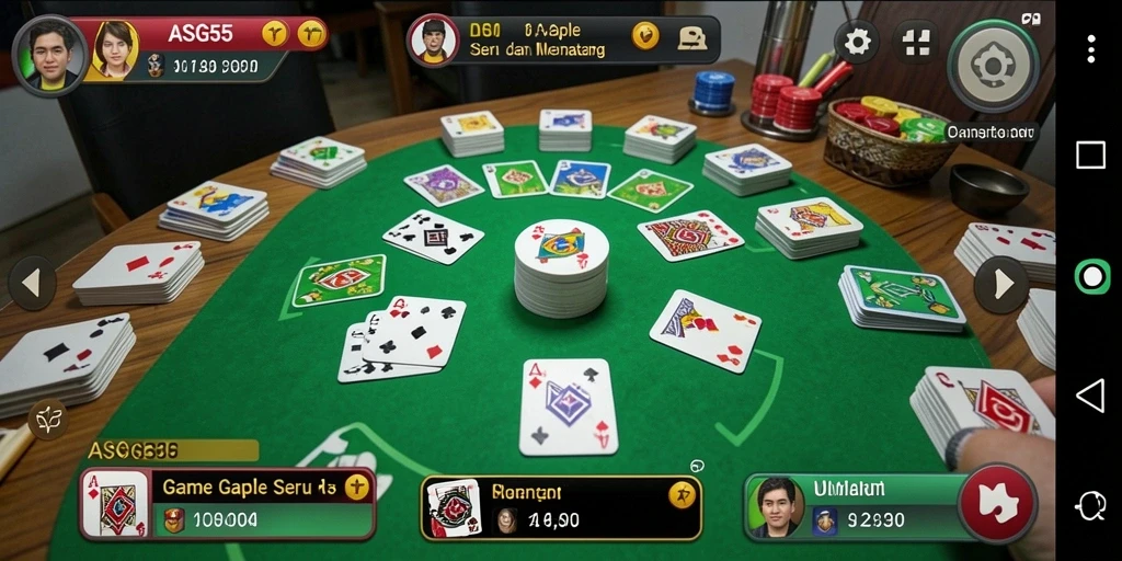Tampilan gameplay ASG55 yang seru dan kompetitif.