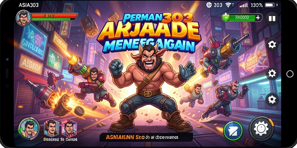 Tampilan gameplay seru dan penuh tantangan di ASIA303.