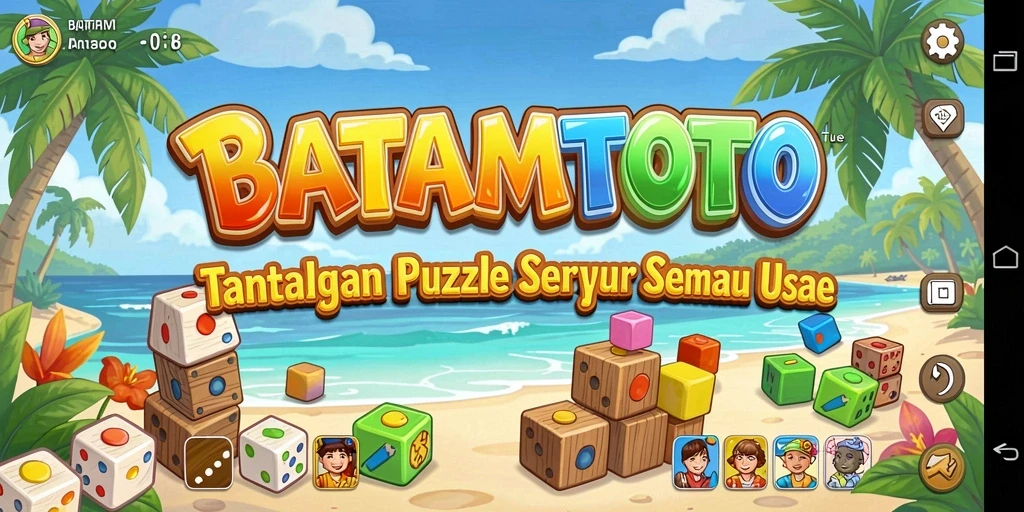 Tampilan gameplay menarik dari BATAMTOTO yang penuh tantangan Puzzle.