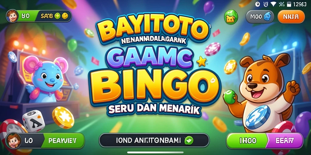 Tampilan gameplay seru dari permainan Bingo <strong>BAYITOTO</strong> yang menantang.