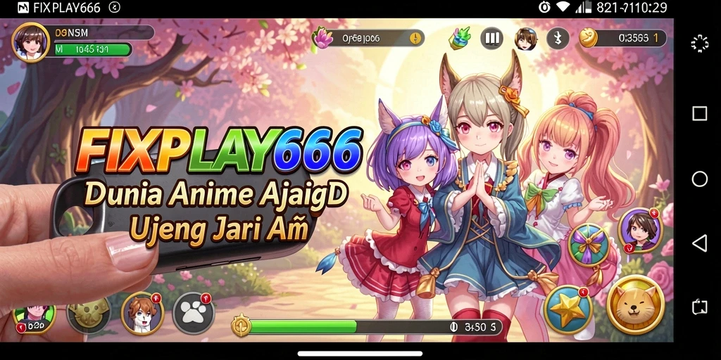Screenshot FIXPLAY666 menampilkan aksi seru dalam dunia anime yang mendebarkan.
