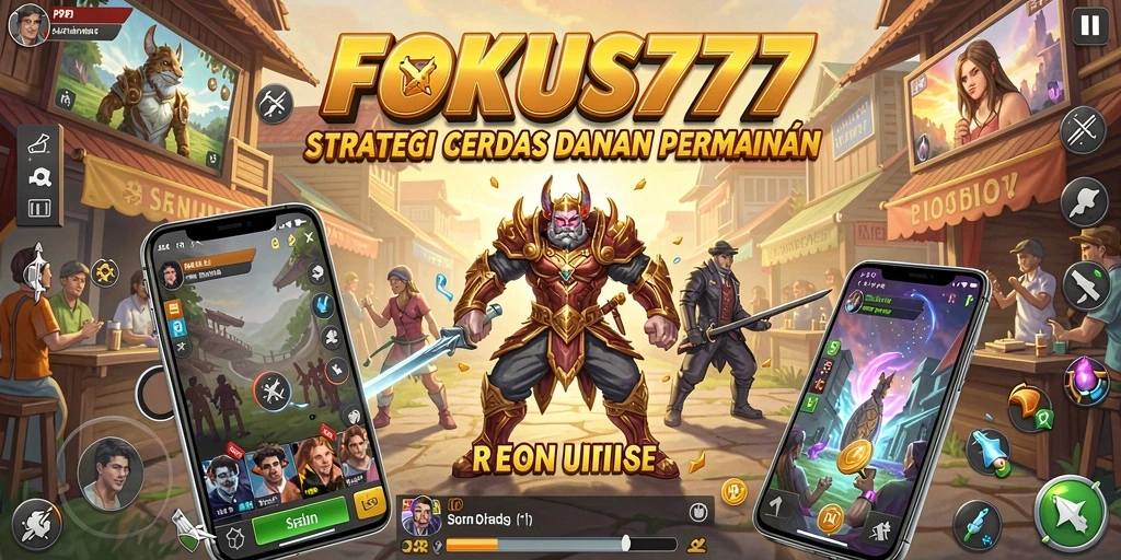 Screenshot gameplay FOKUS777 menunjukkan strategi yang kompleks dan menarik.