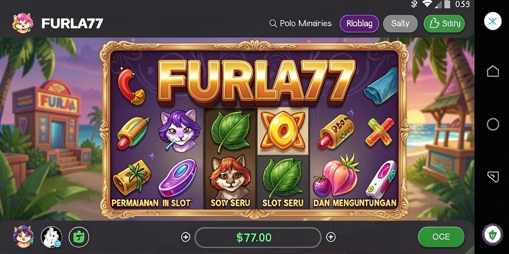 Gameplay FURLA77 yang menarik dengan fitur slot yang mengasyikkan.