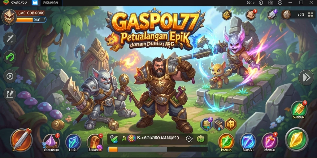 Tampilan gameplay GASPOL77 yang menakjubkan dan penuh aksi.