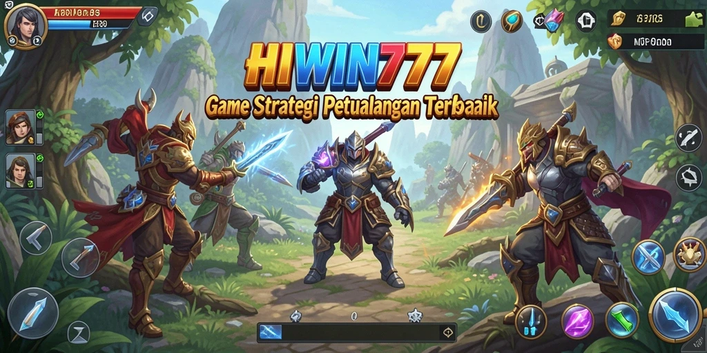 Tampilan gameplay memukau dengan strategi yang mendebarkan.