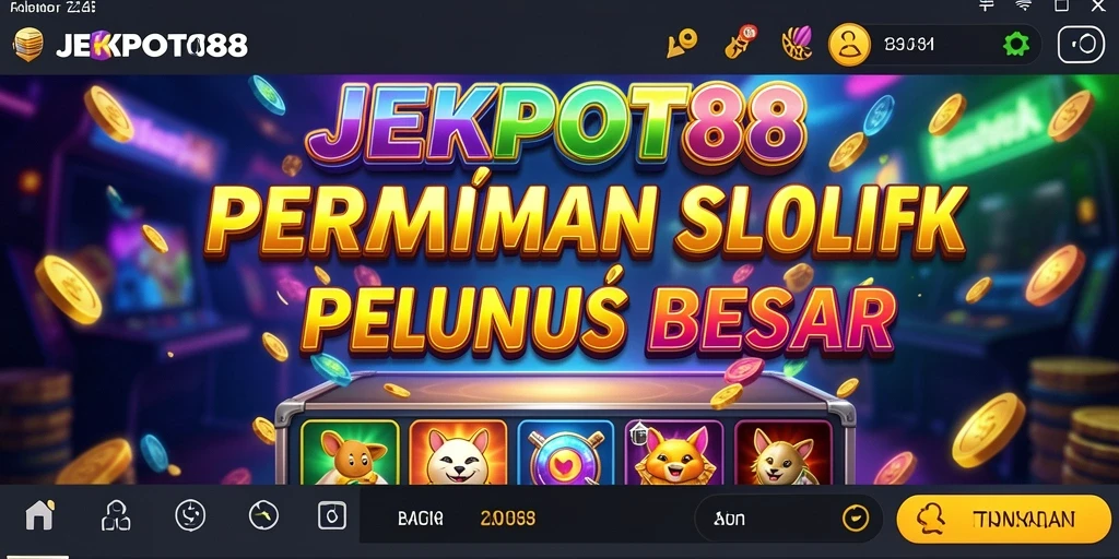 Gameplay menarik JEKPOT88 dengan grafik yang memukau dan fitur bonus.