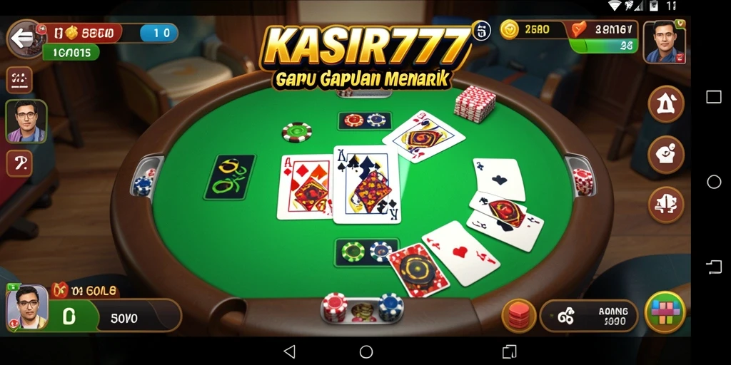 Tampilan gameplay Gaple yang seru dan interaktif di KASIR777.