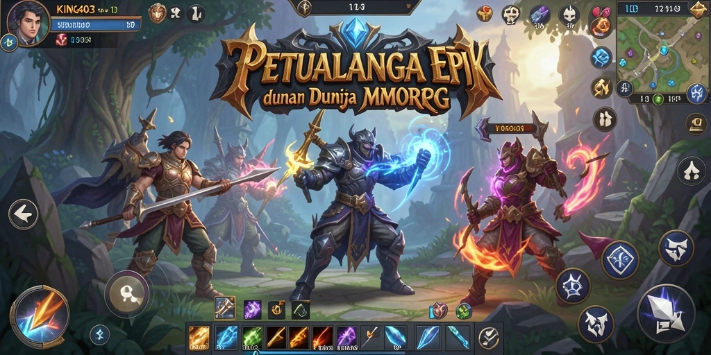 Gameplay menawan di KING403 yang menampilkan petualangan seru