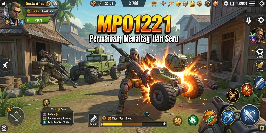 Tampilan menarik dari gameplay MPO1221 yang penuh strategi.
