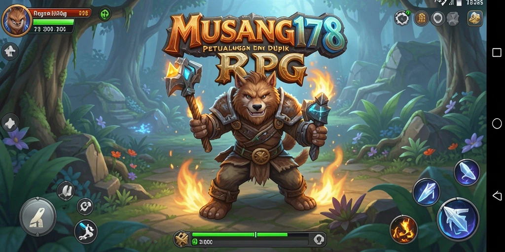 Tampilan gameplay menarik dalam <strong>MUSANG178</strong> yang penuh petualangan RPG.