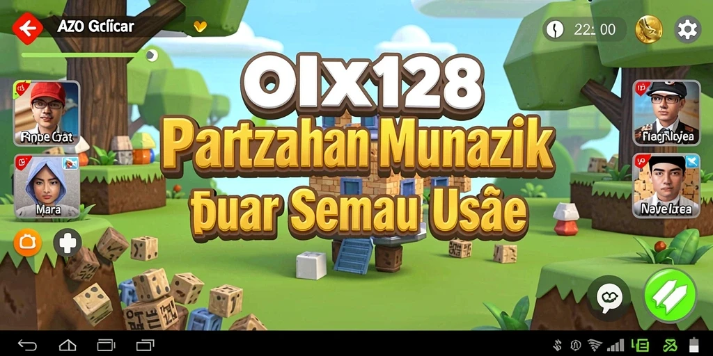 Screenshot gameplay <strong>OLX128</strong> menampilkan teka-teki yang menantang dan interaktif.