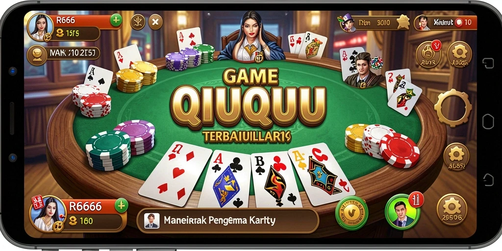 Screenshot gameplay QiuQiu di RR666 dengan tampilan menarik.