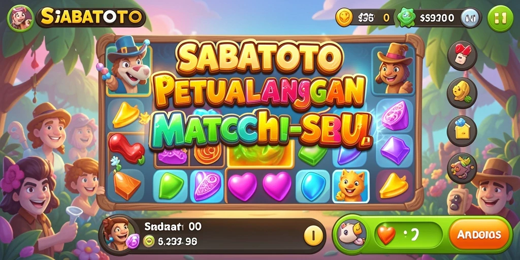 Tampilan menarik dari gameplay SABATOTO yang seru dan penuh warna.