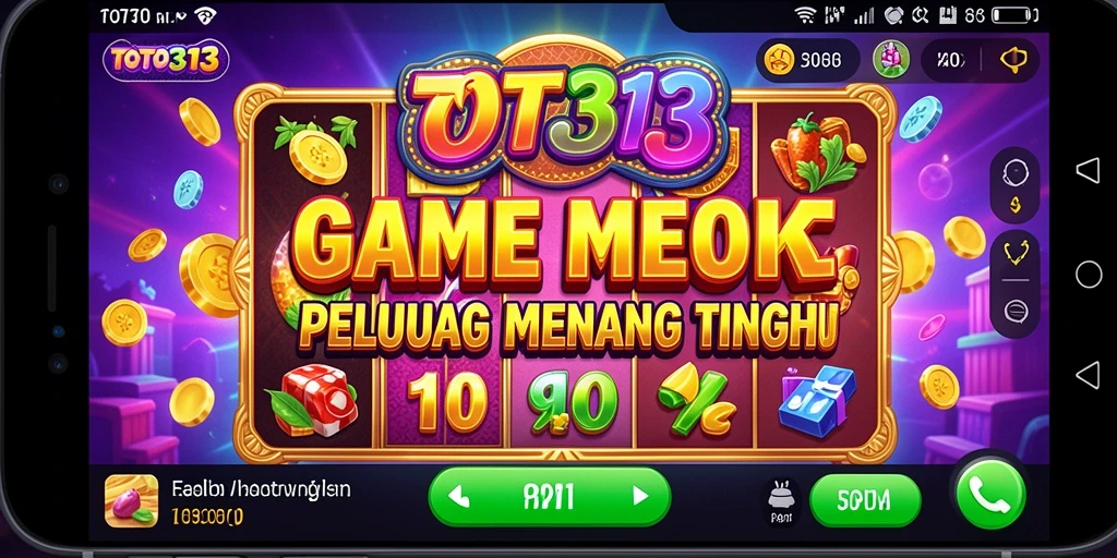 Gameplay Slot TOTO313 yang seru dan menantang.