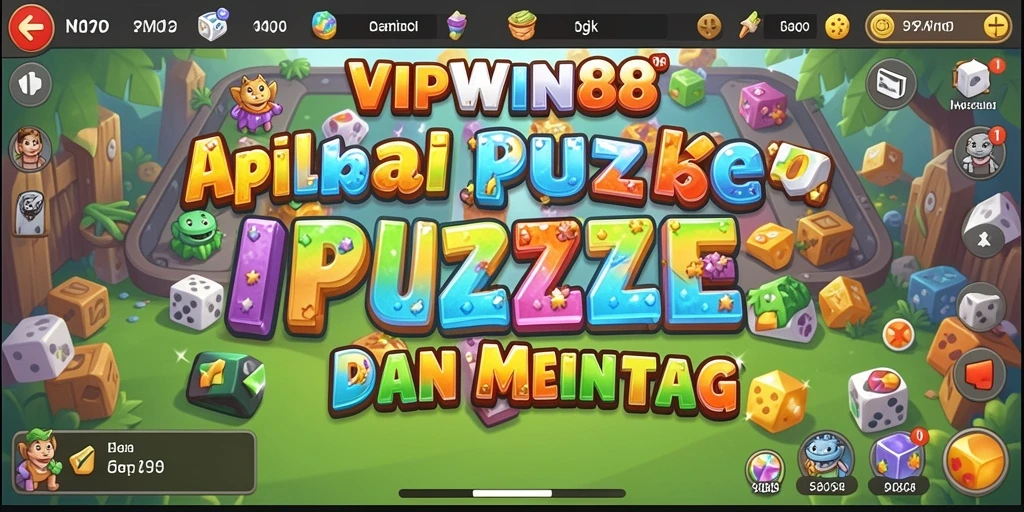 Screenshot dari gameplay seru VIPWIN88 menunjukkan puzzle menarik.