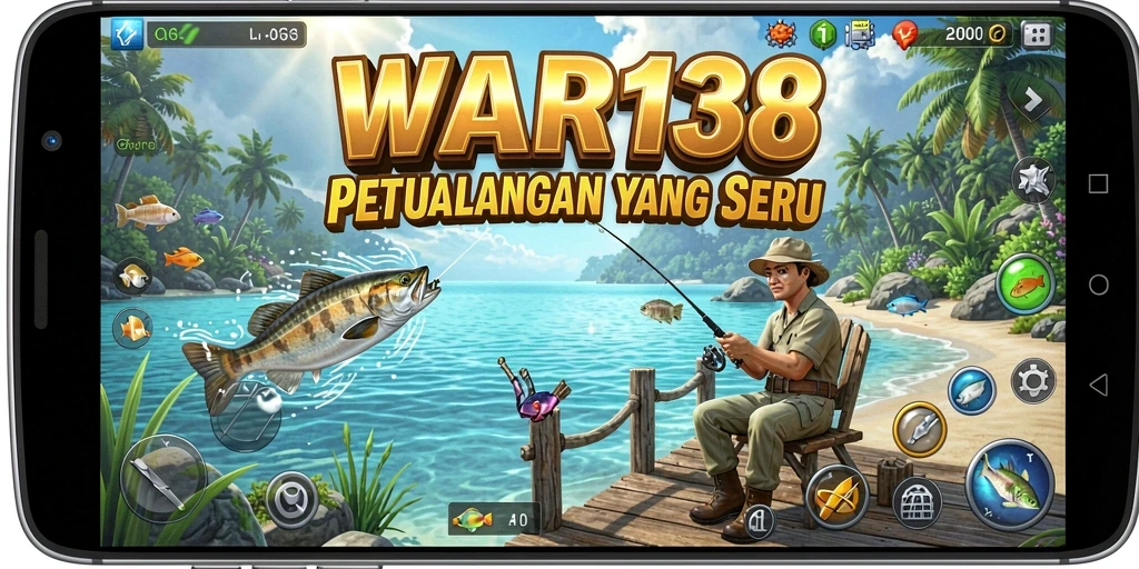 Gameplay menarik dari WAR138 dengan pengalaman memancing yang seru.